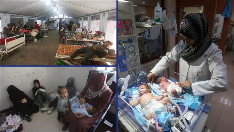عامان من الإبادة.. أطفال غزة بين أنياب الجوع والمرض