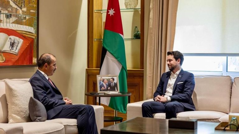 ولي العهد الأردني يلتقي السفير التركي في عمّان ويؤكدان تعزيز التعاون الإقليمي
