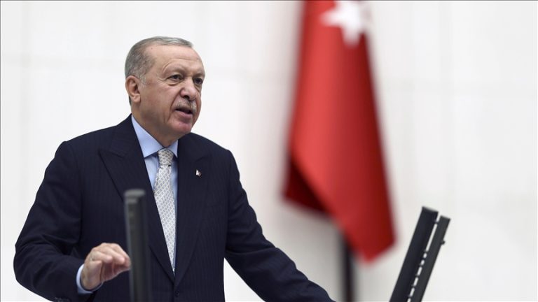أردوغان يؤكد دعم تركيا لوحدة سوريا ورفض تقسيمها