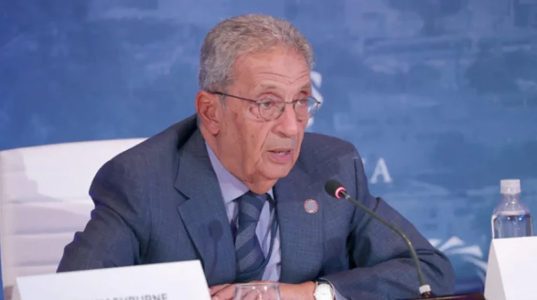 عمرو موسى: أحداث 7 أكتوبر أعادت القضية الفلسطينية إلى الواجهة ولم تضرّ بها