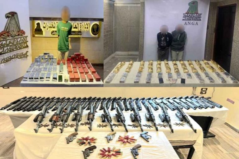 الداخلية تداهم بؤرة إجرامية خطيرة في سوهاج.. ومصرع 3 عناصر وضبط كميات ضخمة من المخدرات والأسلحة