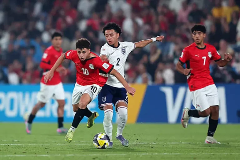 منتخب مصر للناشئين يخسر أمام إنجلترا بثلاثية ويتأهل للدور الثاني في كأس العالم