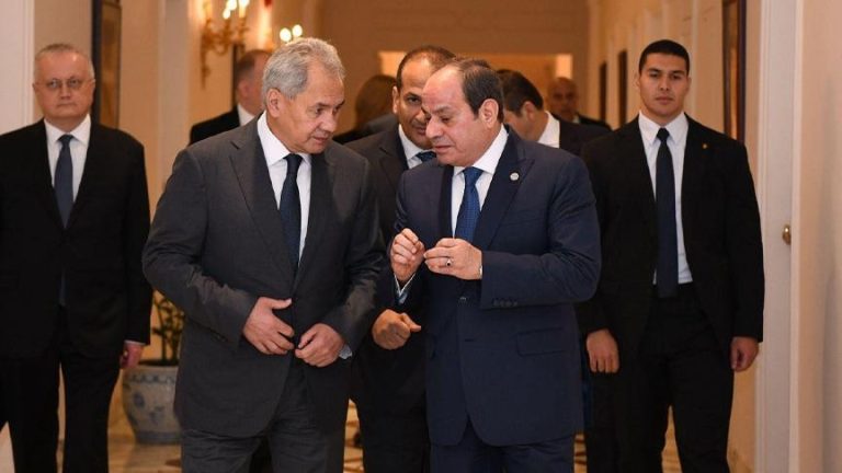 السيسي يبحث مع سكرتير مجلس الأمن الروسي تطورات غزة والأزمة الأوكرانية