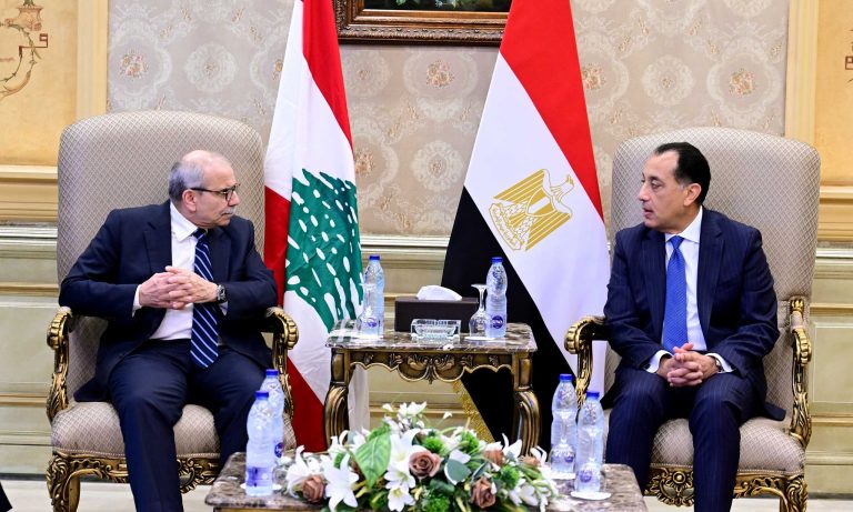 مصطفى مدبولي: توجيه رئاسي من السيسي بتقديم كل الدعم للبنان