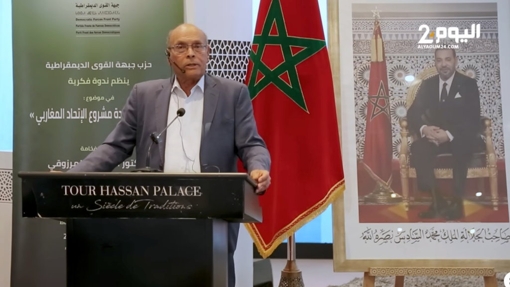 المرزوقي يروي موقفًا شخصيًا مع الملك محمد السادس ويدعو الجزائر لتغيير سياستها وبناء اتحاد مغاربي جديد