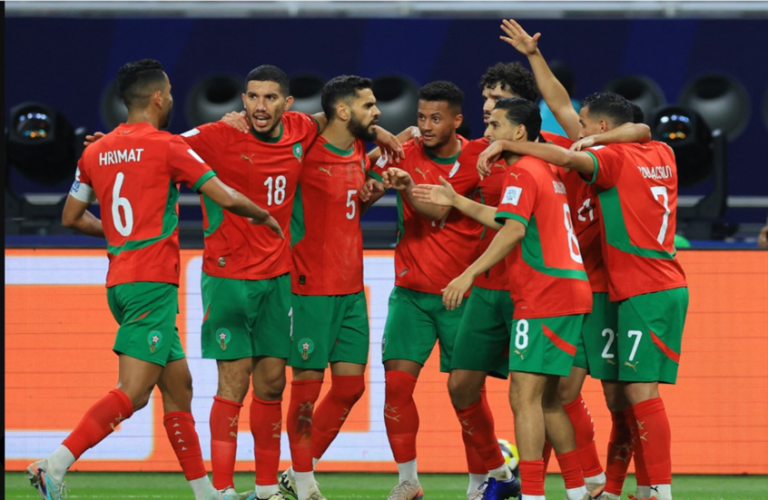 تأهل منتخب المغرب إلى نصف نهائي كأس العرب على حساب منتخب سوريا