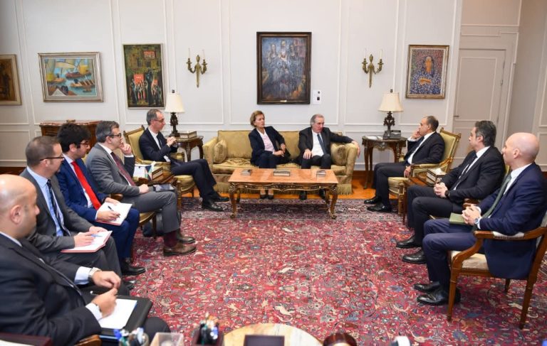 وزير الخارجية المصري يبحث مع المبعوث الأوروبي مستجدات القضية الفلسطينية وتثبيت وقف إطلاق النار