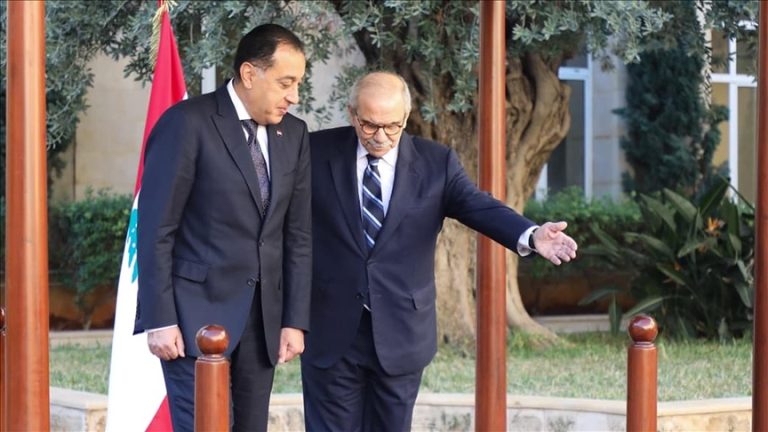 مدبولي من بيروت: نرفض انتهاكات إسرائيل ونطالبها بالانسحاب الفوري غير المشروط من جنوب لبنان