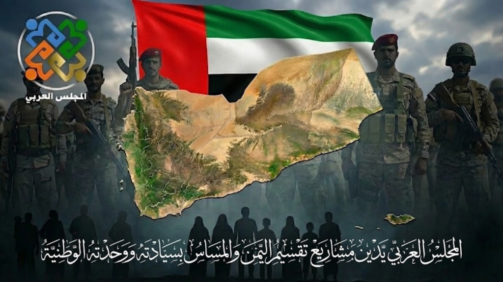 المجلس العربي يصدر بيانًا يدين مشاريع تقسيم اليمن والمساس بسيادته ووحدته الوطنية