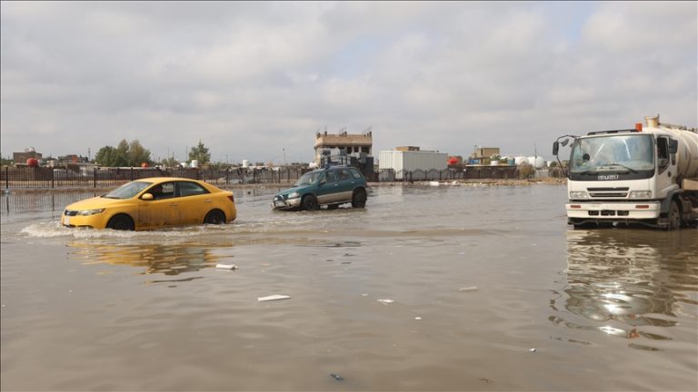 مصرع شخصين وإصابة 5 جراء فيضانات وسيول في السليمانية شمالي العراق