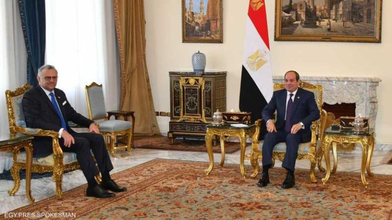 السيسي لمستشار ترامب: الأمن المائي يمثل قضية وجودية لمصر