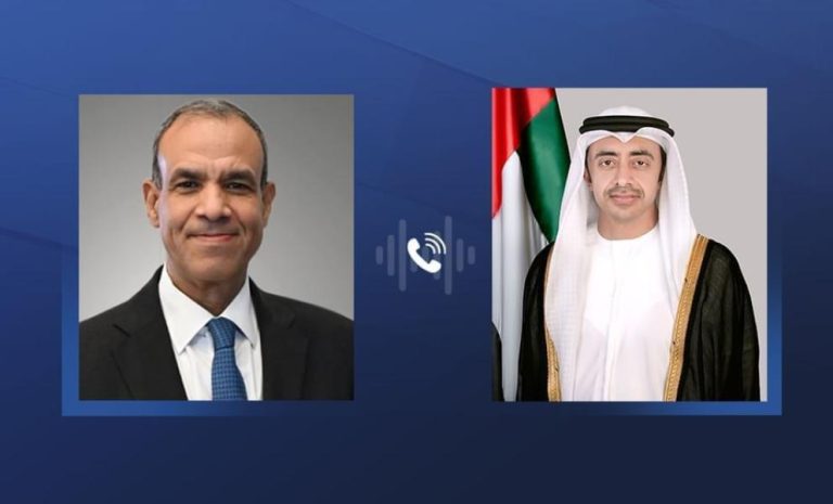 مصر والإمارات يبحثان تطور الأوضاع في غزة