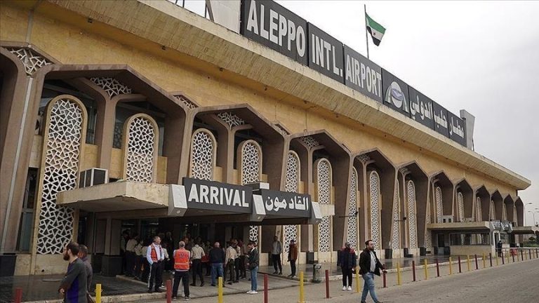 استئناف العمل بمطار حلب اعتبارًا من الثلاثاء بعد توقف 8 أيام