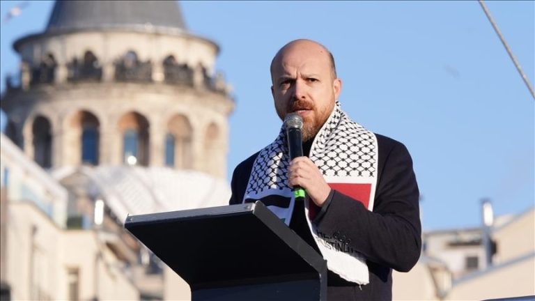 بلال أردوغان من جسر غالاطة: لن ننسى الإبادة في غزة ولن نسمح بتكرارها