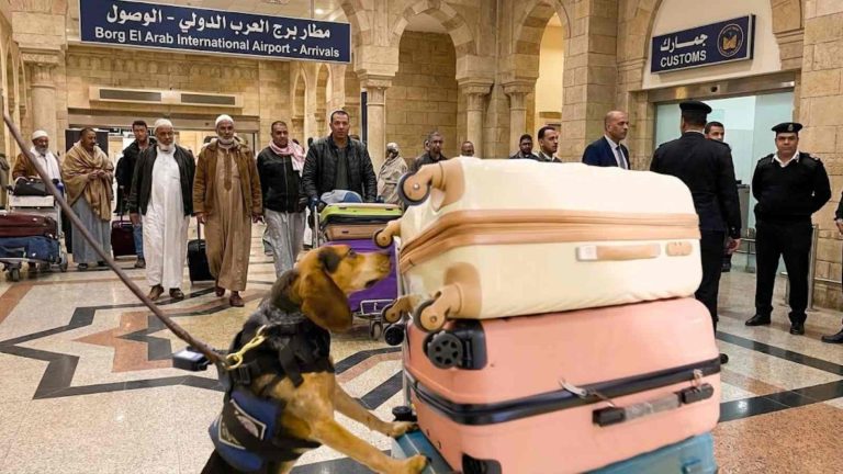 مصري مقيم في ليبيا ينتقد تمييزًا في التفتيش بين الليبيين بمطار برج العرب ونقاط العبور البرية