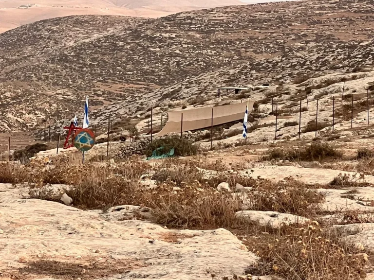 خطة صمود أهالي خربة المفقرة لمواجهة التمدد الاستيطاني في مسافر يطا