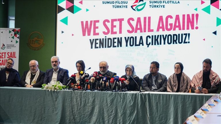 أسطول الصمود العالمي يعلن الإبحار مجددًا إلى غزة في 12 أبريل