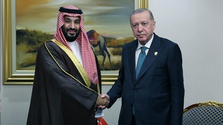أردوغان يلتقي ولي العهد السعودي في الرياض