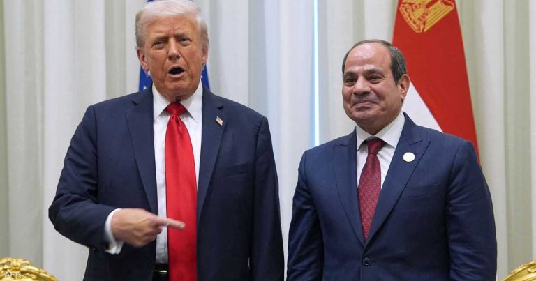 السيسي يوجه رسالة لترامب: لا أحد غيرك قادر على إنهاء الحرب