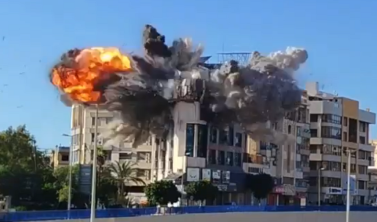 غارة إسرائيلية استهدفت مبنى بالضاحية الجنوبية في بيروت