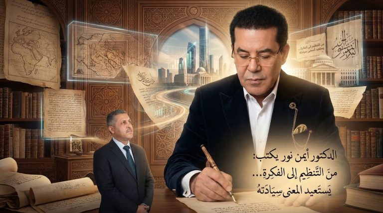 الدكتور أيمن نور يكتب: من التنظيم إلى الفكرة… يستعيد المعنى سيادته