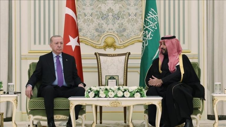 أردوغان يبحث مع محمد بن سلمان تطورات الصراع في الشرق الأوسط