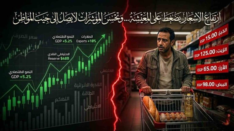 ارتفاع الأسعار يضغط على المعيشة… وتحسن المؤشرات لا يصل إلى جيب المواطن