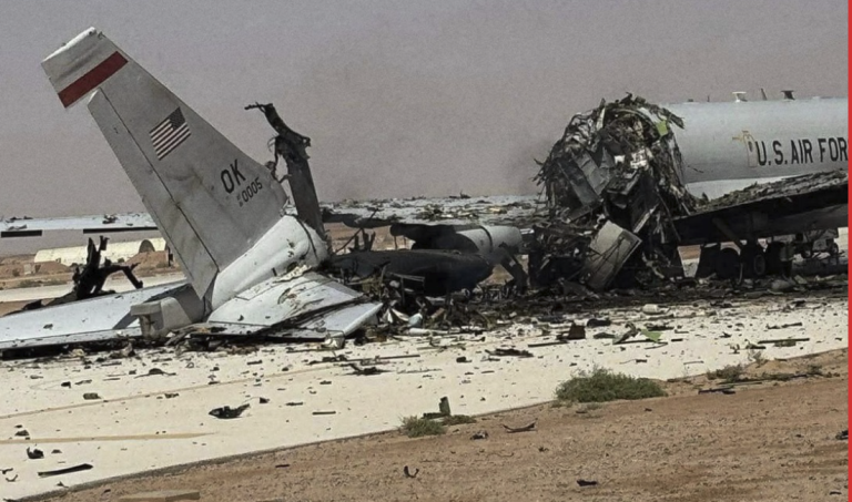 إصابة طائرة إنذار مبكر أمريكية «E-3 Sentry» في هجوم إيراني على قاعدة الأمير سلطان بالسعودية