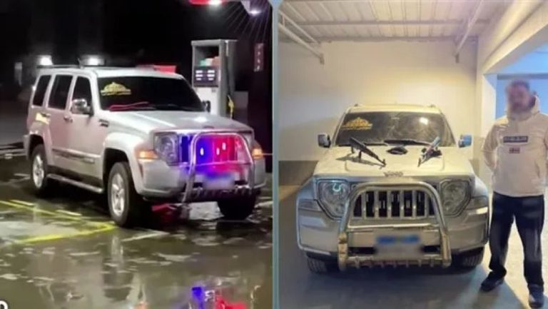 الأمن ينجح في ضبط شخص استعرض أسلحة نارية بسيارة تحمل ملصقات مزيفة بأسيوط