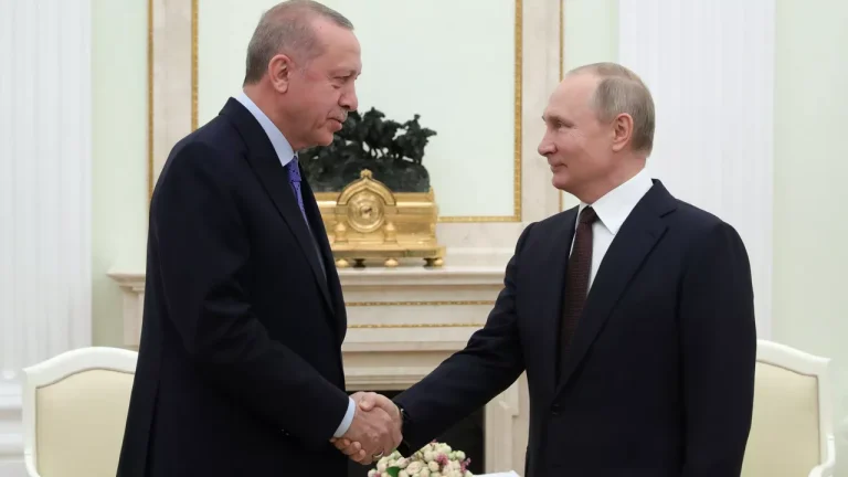 أردوغان وبوتين يناقشان الوضع في سوريا وأهمية الاستقرار بالنسبة لأنقرة