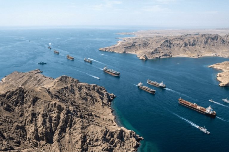 تفاقم حدة الصراع الملاحي في مضيق هرمز وتصاعد نبرة التهديد العسكري بين واشنطن وطهران