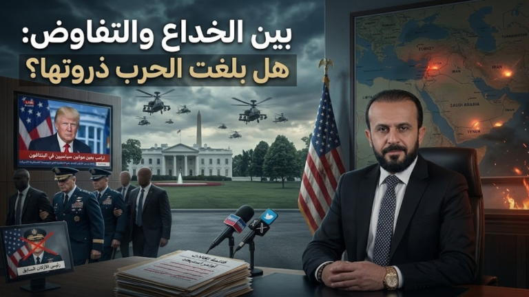 د. علي حمود يكتب : بين الخداع والتفاوض : هل بلغت الحرب ذروتها؟