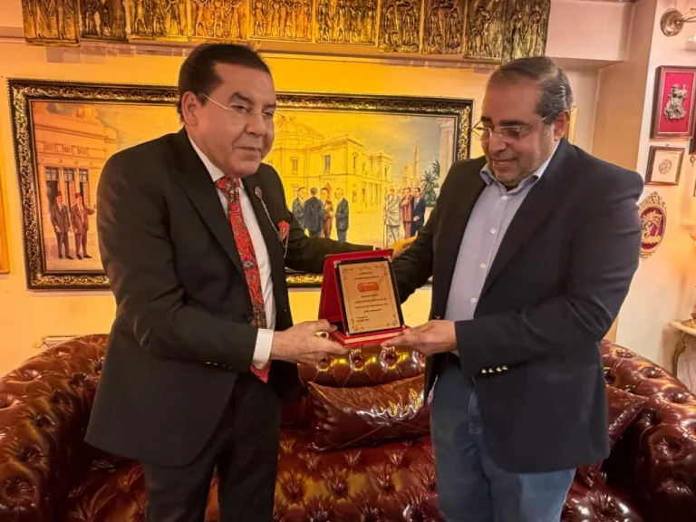دعم الإعلاميين المصريين بالخارج يتصدر مباحثات رابطة الإعلاميين الدولية مع الدكتور أيمن نور