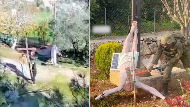 الأمم المتحدة: تحطيم جندي إسرائيلي تمثال السيد المسيح في جنوب لبنان أمر صادم