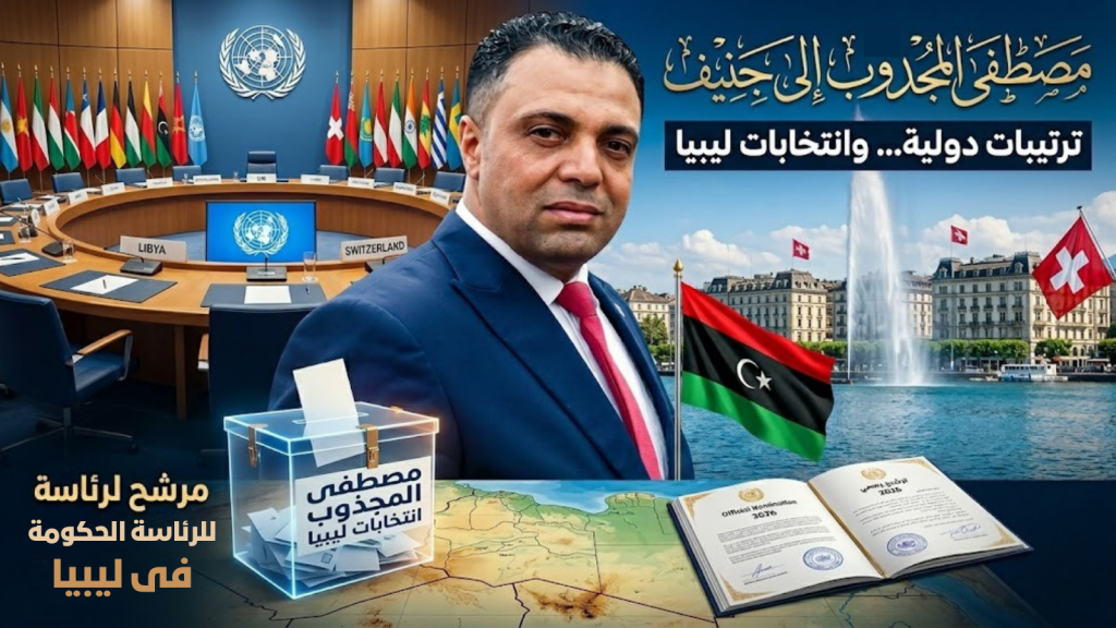 اللجنة التحضيرية الدولية في جنيف توجه دعوة رسمية للدكتور مصطفى علي المجذوب للتسجيل ضمن ترتيبات سياسية تخص ليبيا