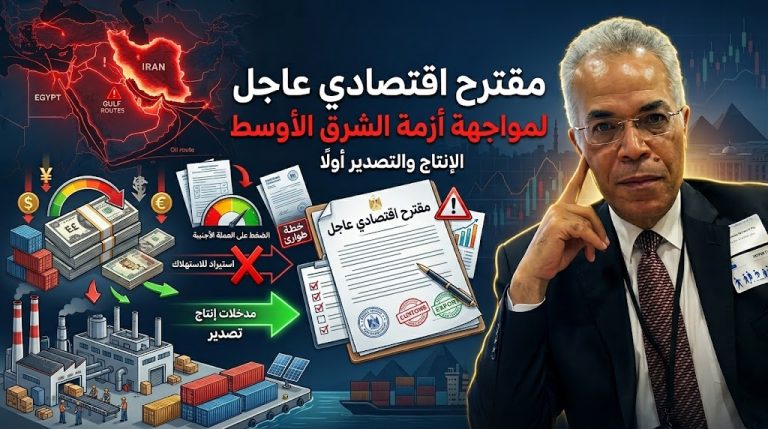 محمد عوض يكتب: مقترح اقتصادي عاجل لمواجهة تداعيات أزمة الشرق الأوسط