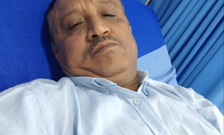 تدهور الحالة الصحية للصحفي مجلي الصمدي داخل محتجز إدارة أمن تعز