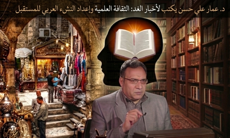 د.عمار علي حسن يكتب لأخبار الغد: الثقافة العلمية وإعداد النشء العربي للمستقبل