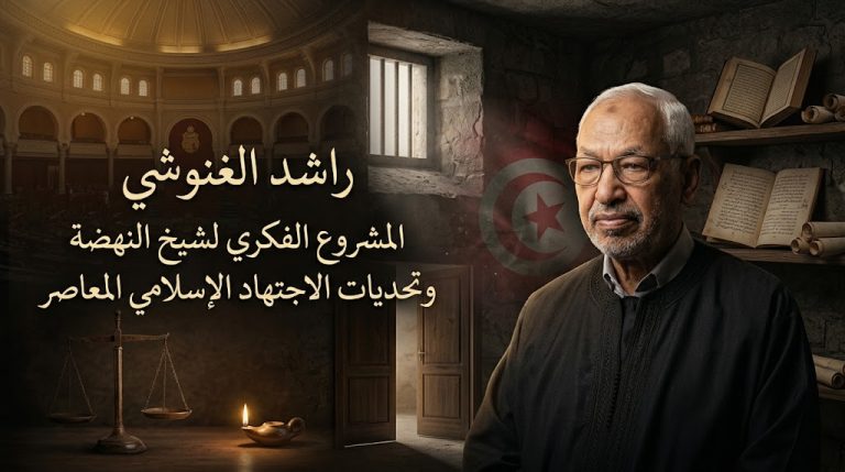 راشد الغنوشي – المشروع الفكري لشيخ النهضة وتحديات الاجتهاد الإسلامي المعاصر