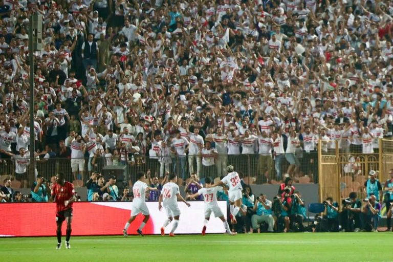 الزمالك يتقدم على اتحاد العاصمة (1)×(0) في نهائي الكونفدرالية