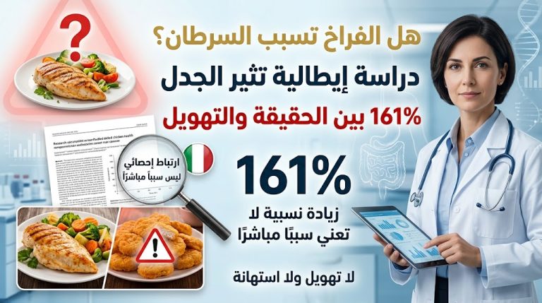 علاقة الفراخ بالسرطان؟ دراسة إيطالية تثير الجدل وخبراء يحذرون من التهويل