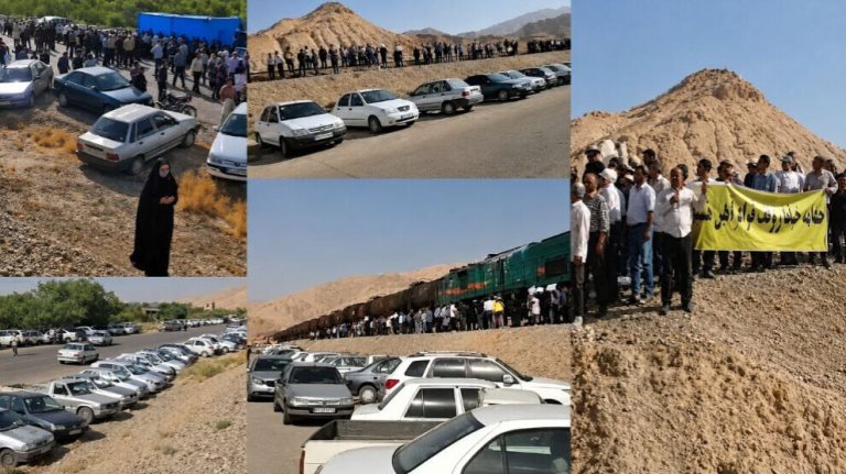 سكان كرمسار يثورون في الشوارع ويزلزلون سمنان بسبب سرقة مياه نهر حبله