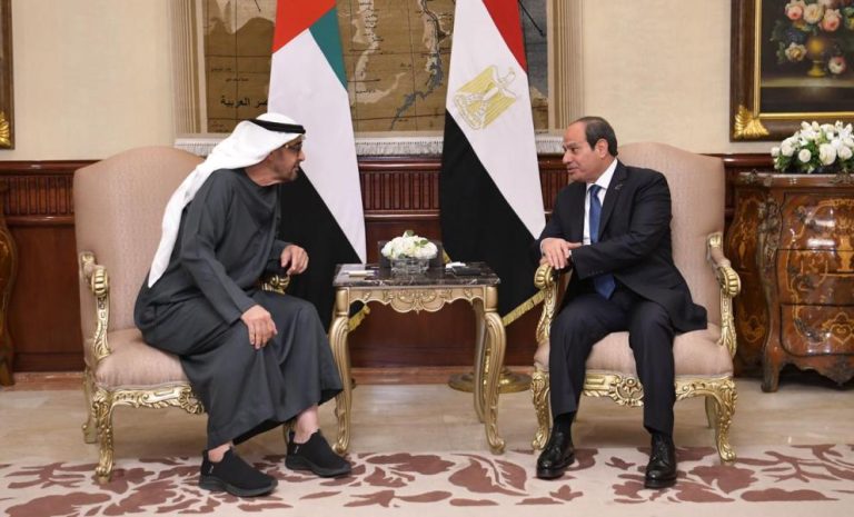 السيسي وبن زايد يشيدان بالاتفاق بين أمريكا وإيران