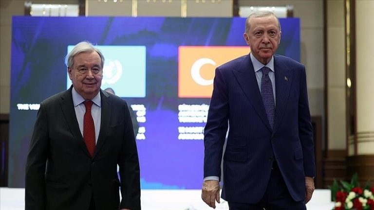 أردوغان وغوتيريش يبحثان الاتفاق الأمريكي الإيراني وقضايا إقليمية