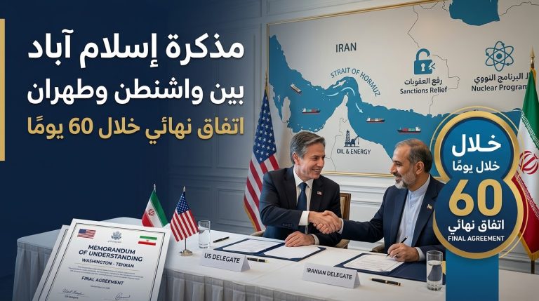 مذكرة تفاهم إسلام آباد بين واشنطن وطهران تمهّد لاتفاق نهائي خلال 60 يومًا