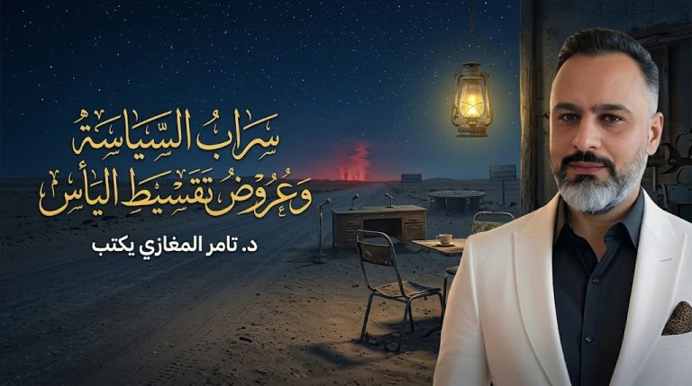 د. تامر المغازي يكتب: سراب السياسة وعروض تقسيط اليأس (4)