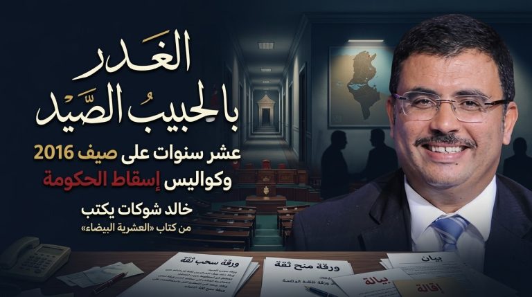 خالد شوكات يكتب: مؤامرة إسقاط حكومة الحبيب الصيد