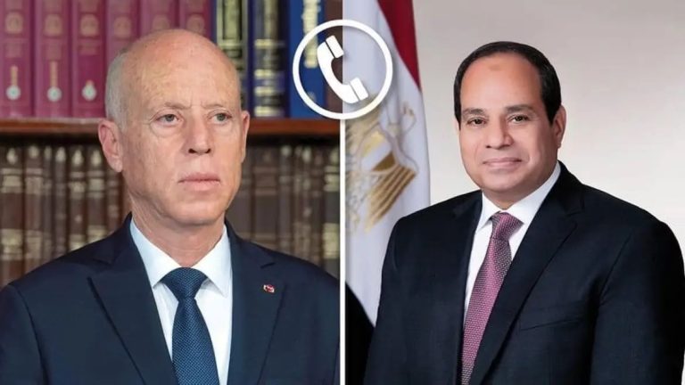 السيسي في اتصال مع قيس سعيد يُحذر من تداعيات الانزلاق مجددا نحو التصعيد في المنطقة