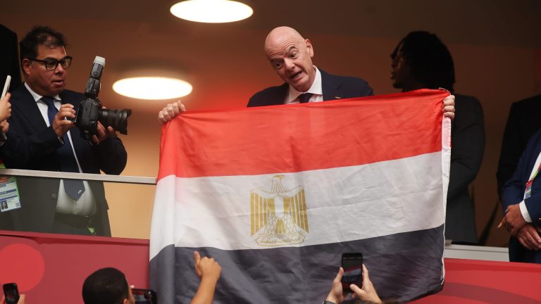 إنفانتينو يوجه رسالة لمنتخب مصر بعد إنجاز كأس العالم: شكرا لكم