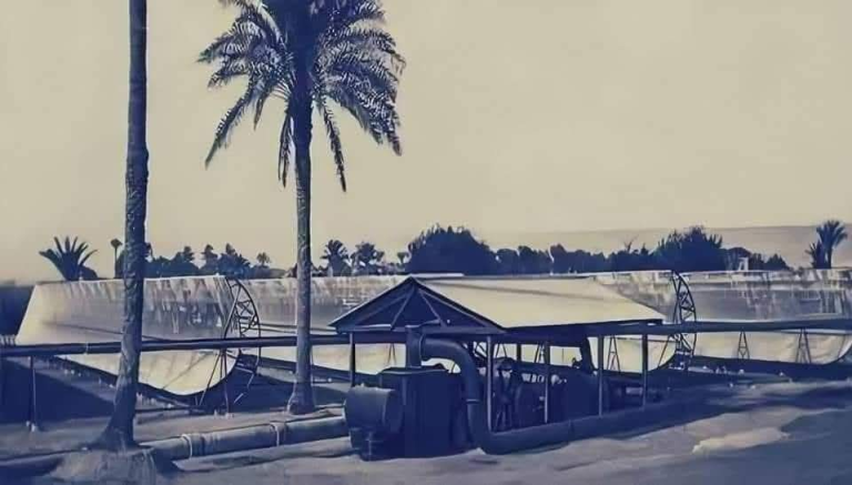 ريادة العالم في الطاقة المتجددة بدأت من المعادي في يوليو 1913